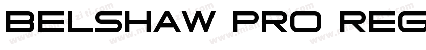 Belshaw Pro Regular字体转换